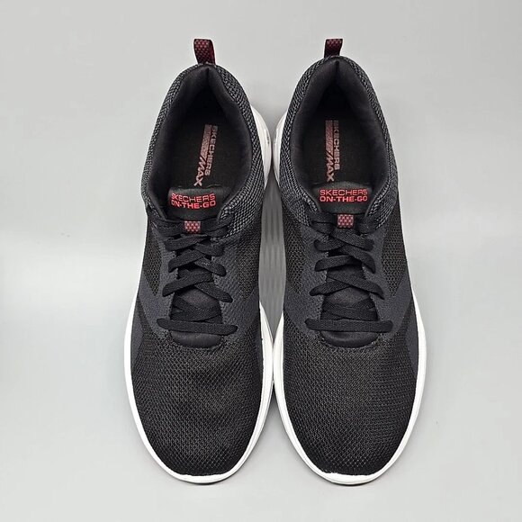 Skechers On The Go SN55330 Black White Low-Top Sneakers Men's Size 13 - Picture 10 of 12